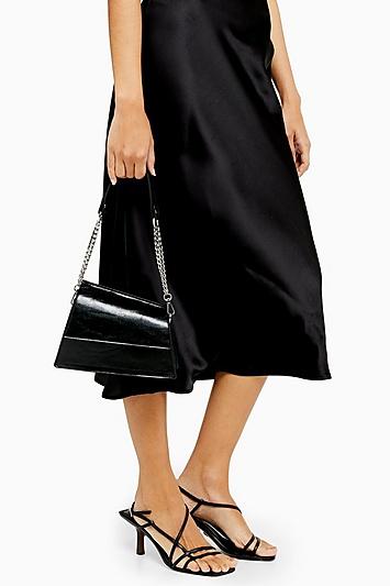 Topshop Star Black Mini Shoulder Bag