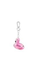 Topshop *flamingo Float Liquid Key Charm By Skinnydip