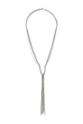Topshop Chain Lariat Necklace