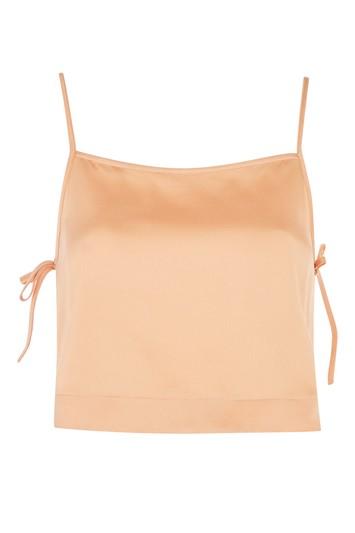 Topshop Petite Tie Side Crop Camisole Top