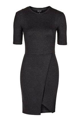 Topshop Wrap Jersey Dress