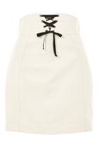 Topshop Corset Lace Up Skirt