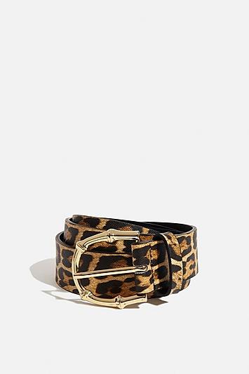 Skinny Dip *leopard Lola Belt By Skinnydip