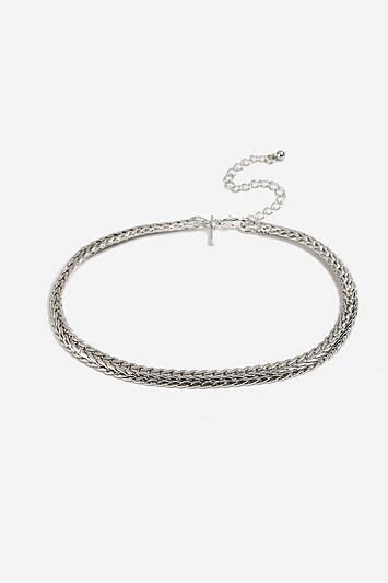 Topshop *rope Chain Choker Necklace