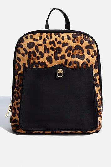 Skinny Dip *leopard Teardrop Backpack By Skinnydip