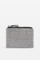 Topshop Diamante Chainmail Purse