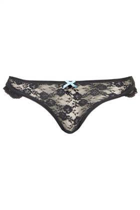 Topshop Floral Lace Mini Knickers