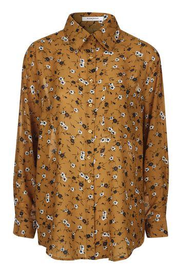 Topshop *floral Printed Shirt By Glamorous