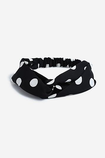 Topshop *polka Dot Hair Bandeau