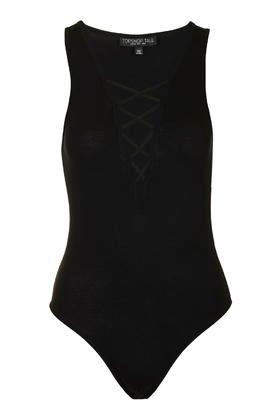 Topshop Tall Tie Front Body