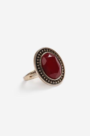 Topshop Stone Cocktail Ring