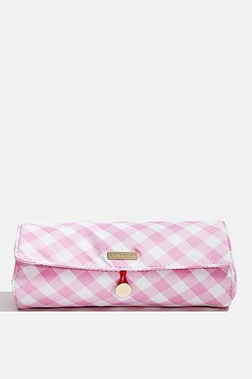 Skinny Dip *gingham Makeup Roll By Skinnydip