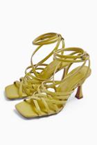 Topshop Rhapsody Leather Strappy Sandals