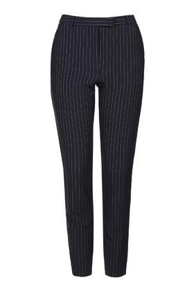 Topshop Petite Pinstripe Cigarette Trousers