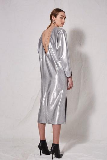 Topshop *batwing Midi Dress By Boutique