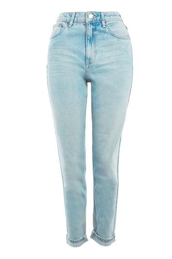 Topshop Moto Authentic Bleach Mom Jeans
