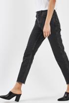 Topshop Washed Straight Leg Jeans By Boutique