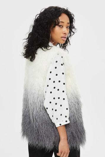 Topshop Ombre Gilet