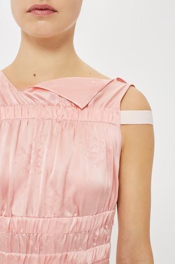 Topshop *lambeth Midi Dress By Unique