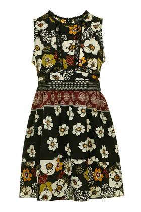 Topshop Petite Patchwork Sundress