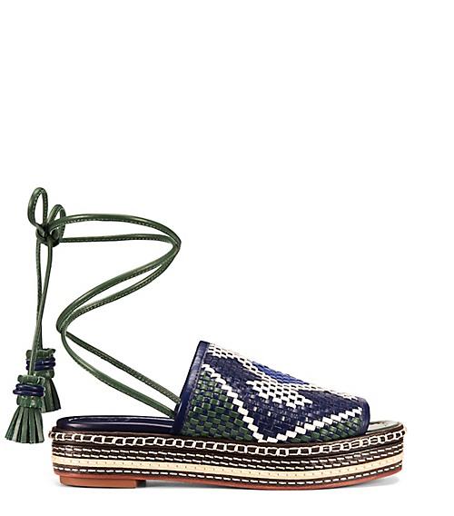 Tory Burch Delano Woven Sandals