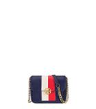 Tory Burch Duet Chain Stripe Micro Shoulder Bag