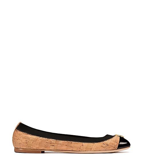 Tory Burch Jolie Cork Ballet Flats