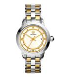 Tory Burch Tory Watch, Two-tone Stainless Steel/ivory, 37 Mm