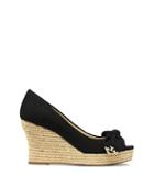 Tory Burch Dory Peep-toe Espadrilles Wedges