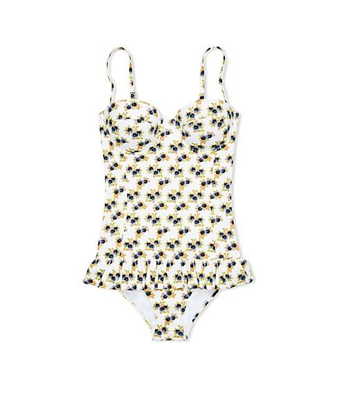Tory Burch Avalon Flounce One-piece