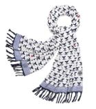 Tory Burch Whale-tail Oblong Scarf