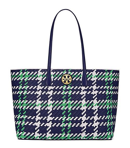 Tory Burch Duet Woven Tote