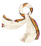Tory Burch Soul Stripe Silk Oblong Scarf