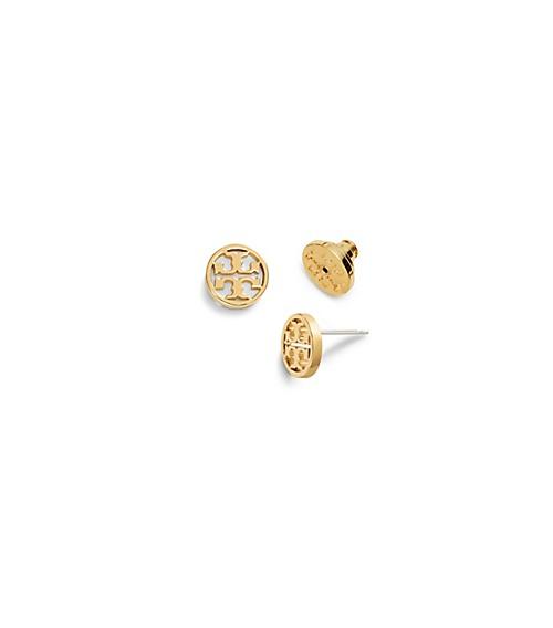 Tory Burch Logo-circle Stud Earring