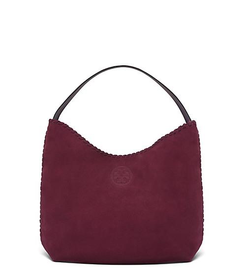 Tory Burch Marion Suede Hobo