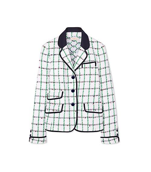 Tory Burch Pocomo Tweed Jacket