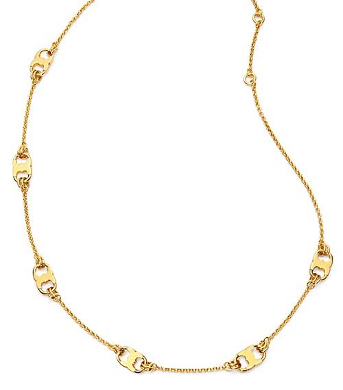 Tory Burch Gemini Link Delicate Necklace