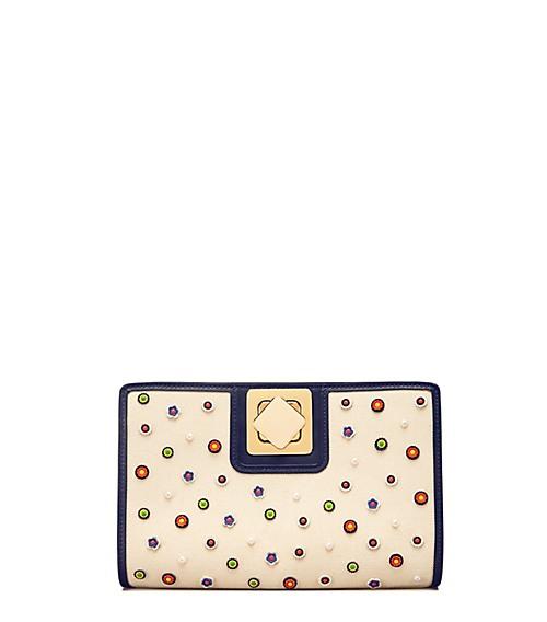 Tory Burch Marguerite Turn-lock Clutch