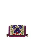Tory Burch Embroidered Floral Combo Cross-body