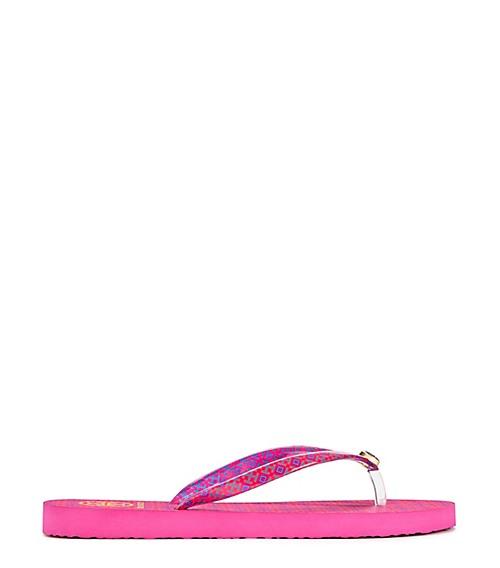 Tory Burch Printed Thin Flip Flops
