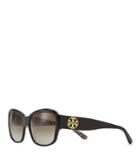 Tory Burch Stacked-t Rectangle Sunglasses