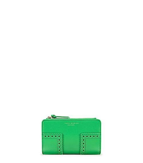 Tory Burch Block-t Brogue Smartphone Wallet