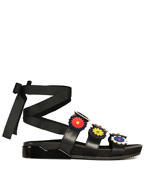 Tory Burch Marguerite Tie Slide