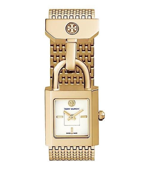 Tory Burch Surrey Watch, Gold-tone/ivory, 22 X 24 Mm