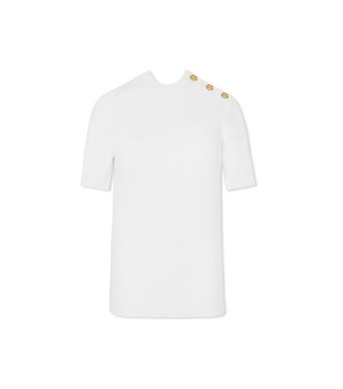 Tory Burch Carey Mockneck Sweater
