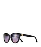 Tory Burch Reva Split-hinge Square Cat-eye Sunglasses