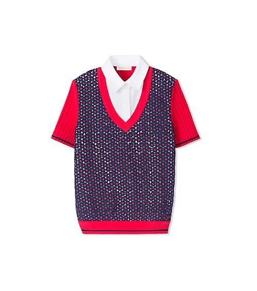 Tory Burch Marcel Dickey Sweater