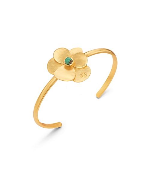 Tory Burch Flower Petal Cuff