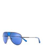 Tory Burch Full-bridge Pilot Sunglasses