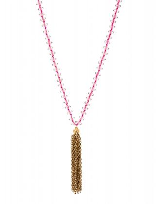 Towne & Reese Jacqueline Tassel  Necklace